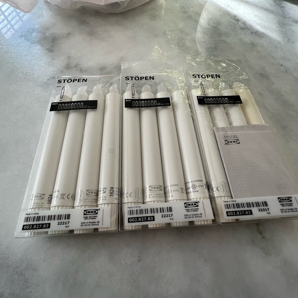 IKEA battery candles